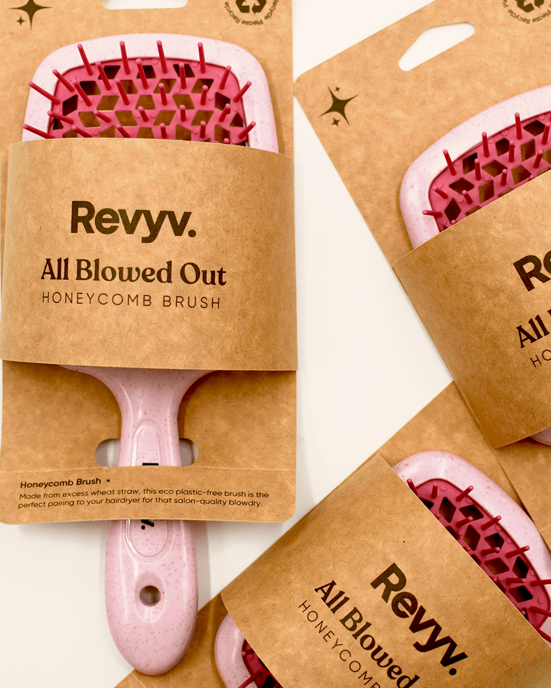 All Blowed Out Honeycomb Brush