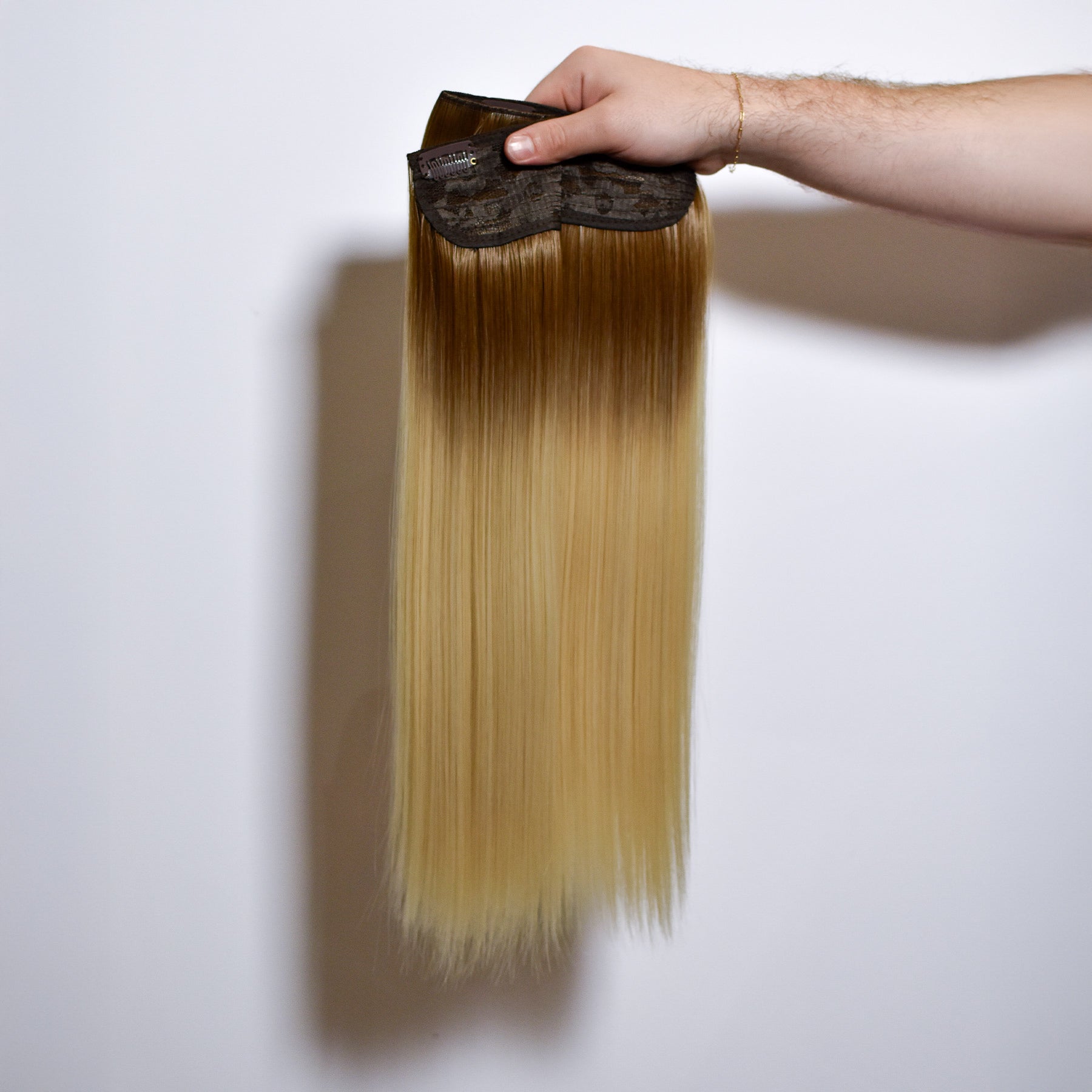 18" RealFeel Straight Clip In Hair Extensions