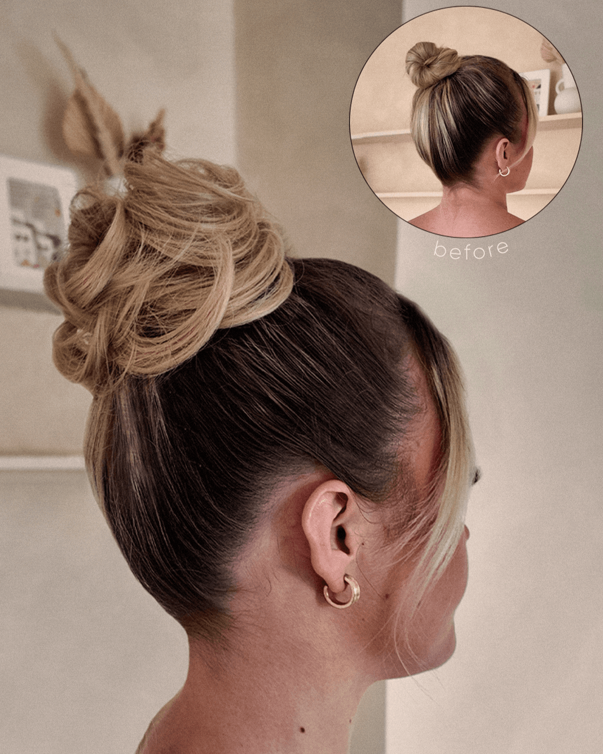 Messy Bun Hair Piece Scrunchie Adds Volume Washable Reusable Amazon.com: JuvaBun Black Boho Messy Bun Hair Pieces for  main image 3