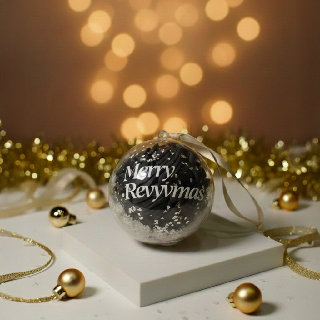 Christmas Accessory Bauble - Scrunchie & Setting Clips