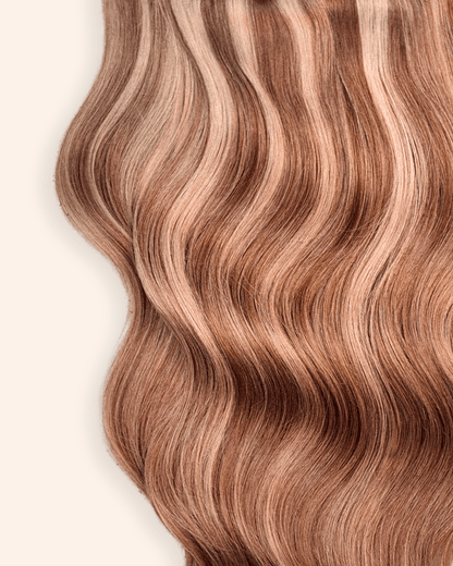 LuxyLace™ 5-piece Clip In Human Hair Extensions