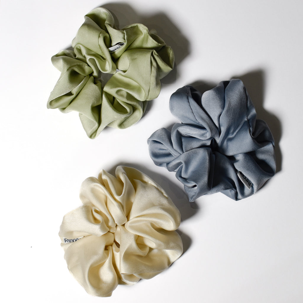 Lazy Day Satin Scrunchies