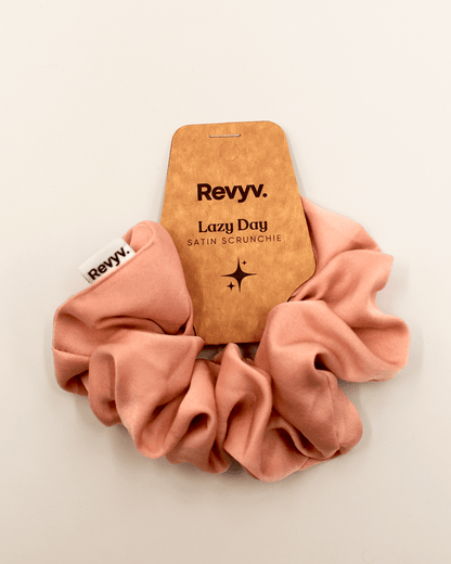 Lazy Day Satin Scrunchies