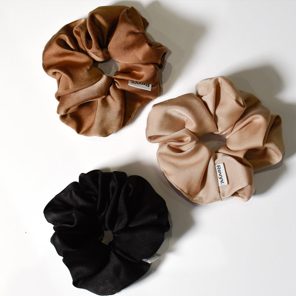 Lazy Day Satin Scrunchies