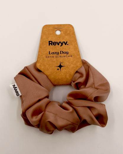 Lazy Day Satin Scrunchies