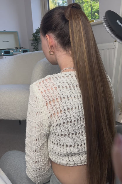 26" RealFeel™ Instant Clip&Wrap Ponytail