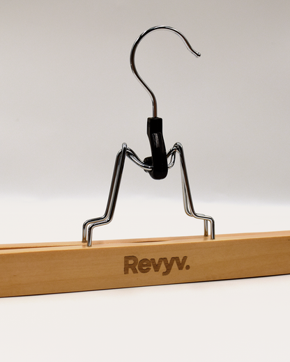 Wooden Hair Styling & Storage Hanger