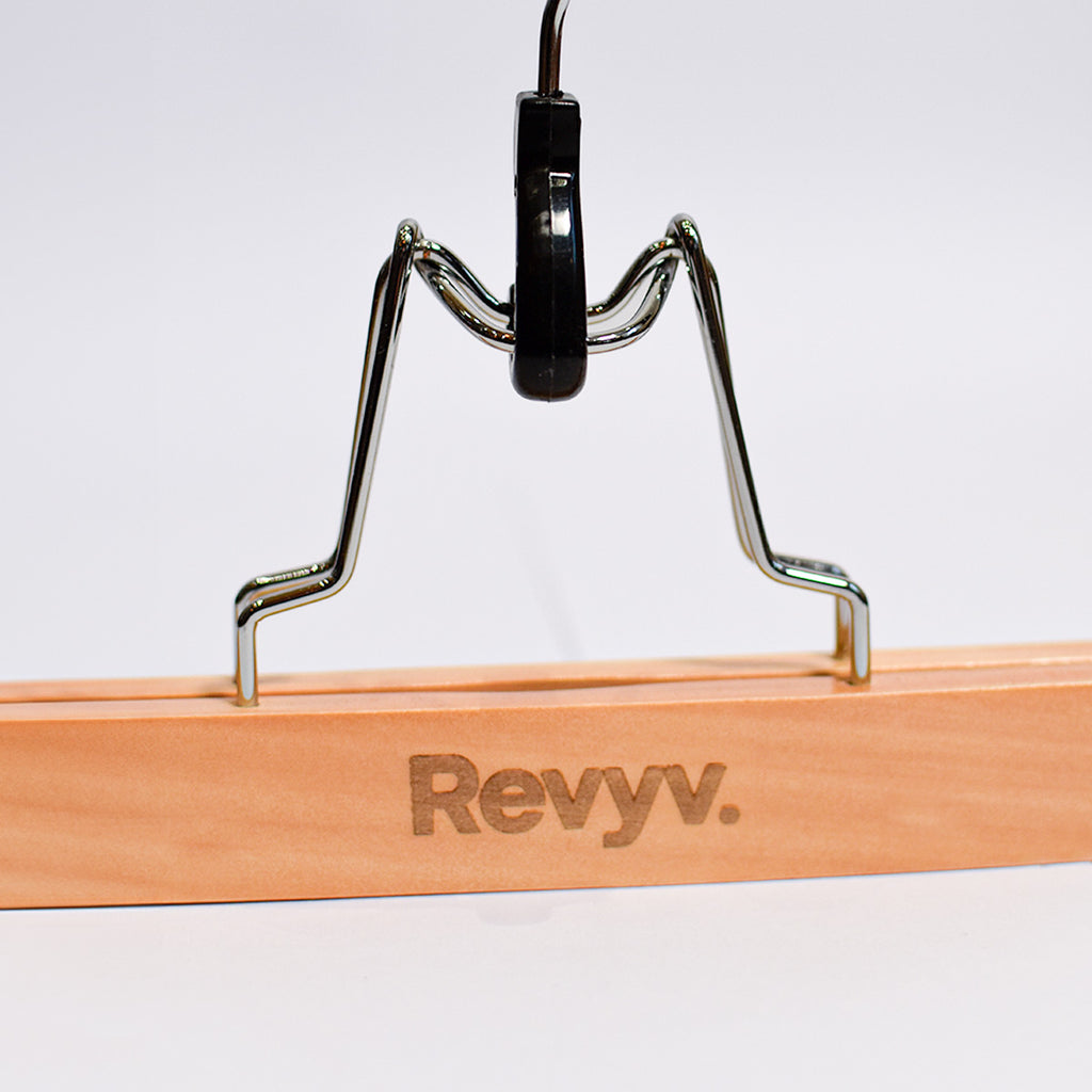 Wooden Hair Styling & Storage Hanger