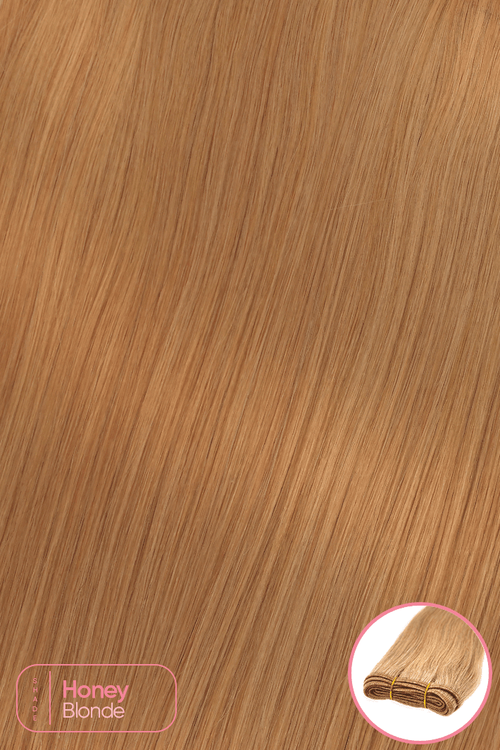 TinyTrack™ Weft/Weave Hair Extensions - Honey Blonde - 18" - Wigporium