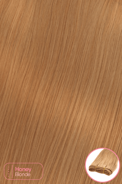 TinyTrack™ Weft/Weave Hair Extensions - Honey Blonde - 18" - Wigporium
