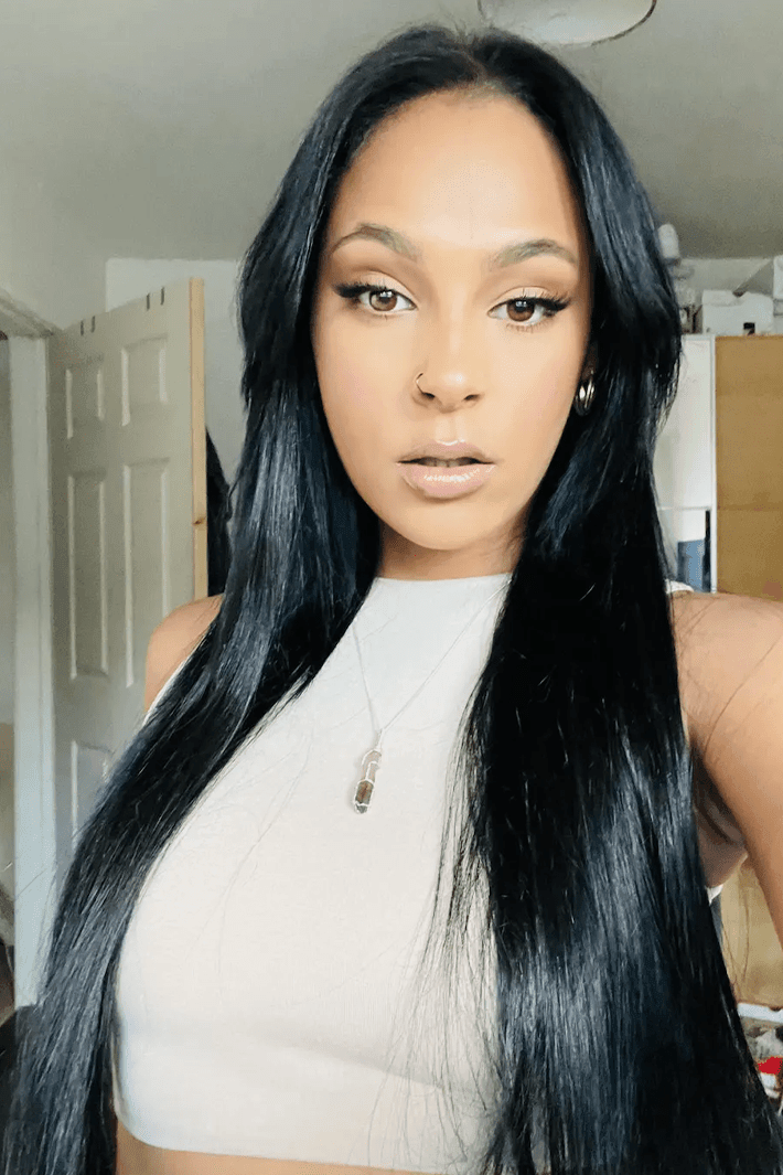 TinyTrack™ Weft/Weave Hair Extensions - Pitch Black - 18" - Wigporium
